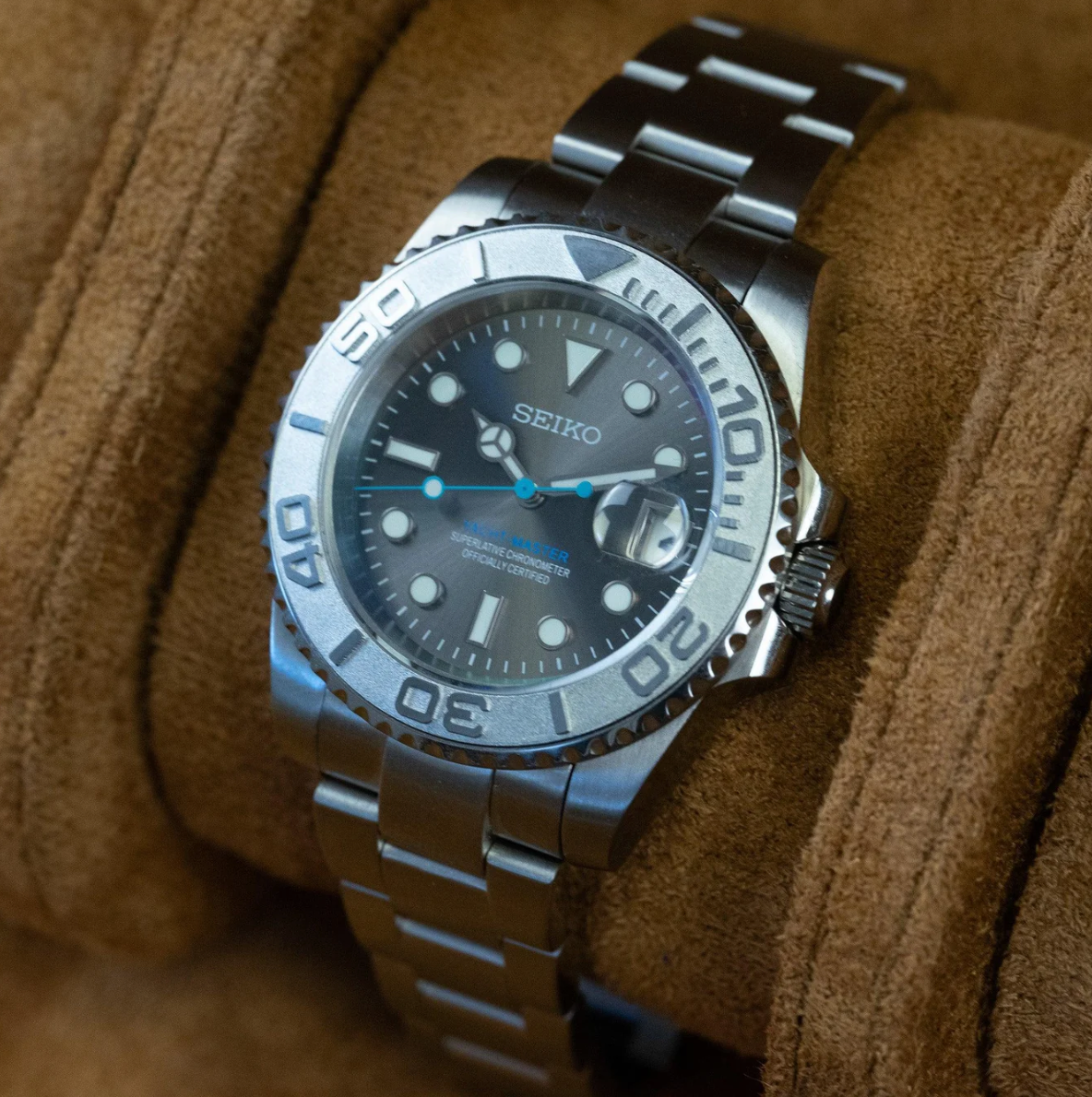 Seikomariner Silver Rhodium